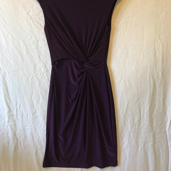 Ralph Lauren Plum Cocktail Dress - Picture 3 of 4